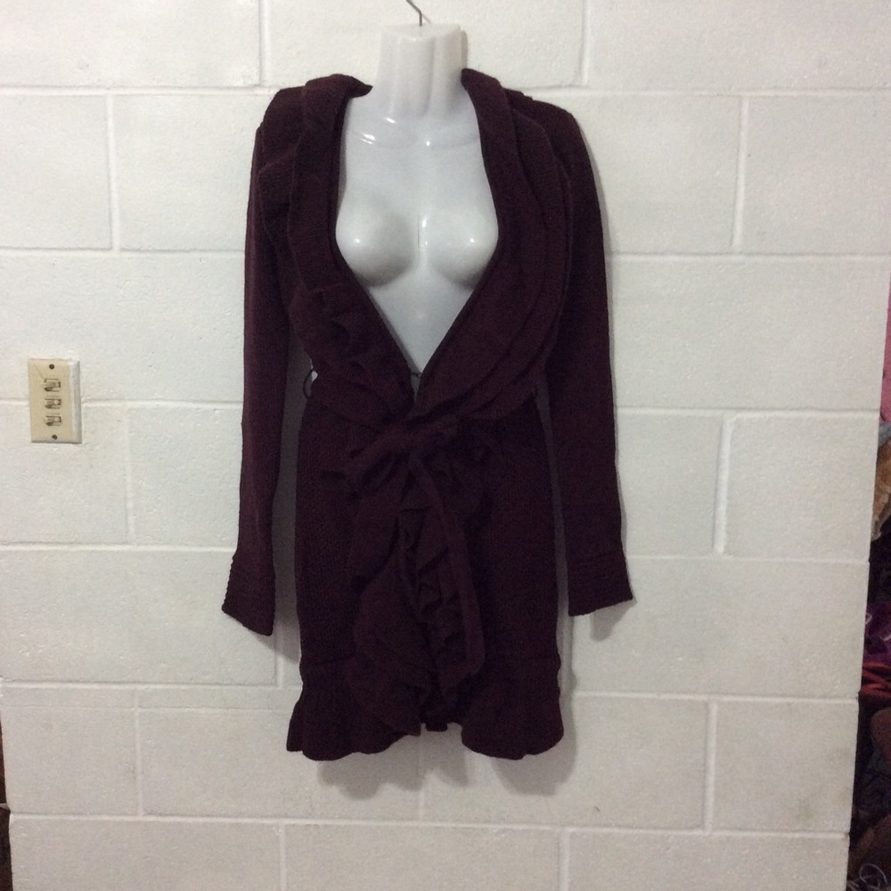 New MM Couture by Miss Me Sweater Coat Size Small